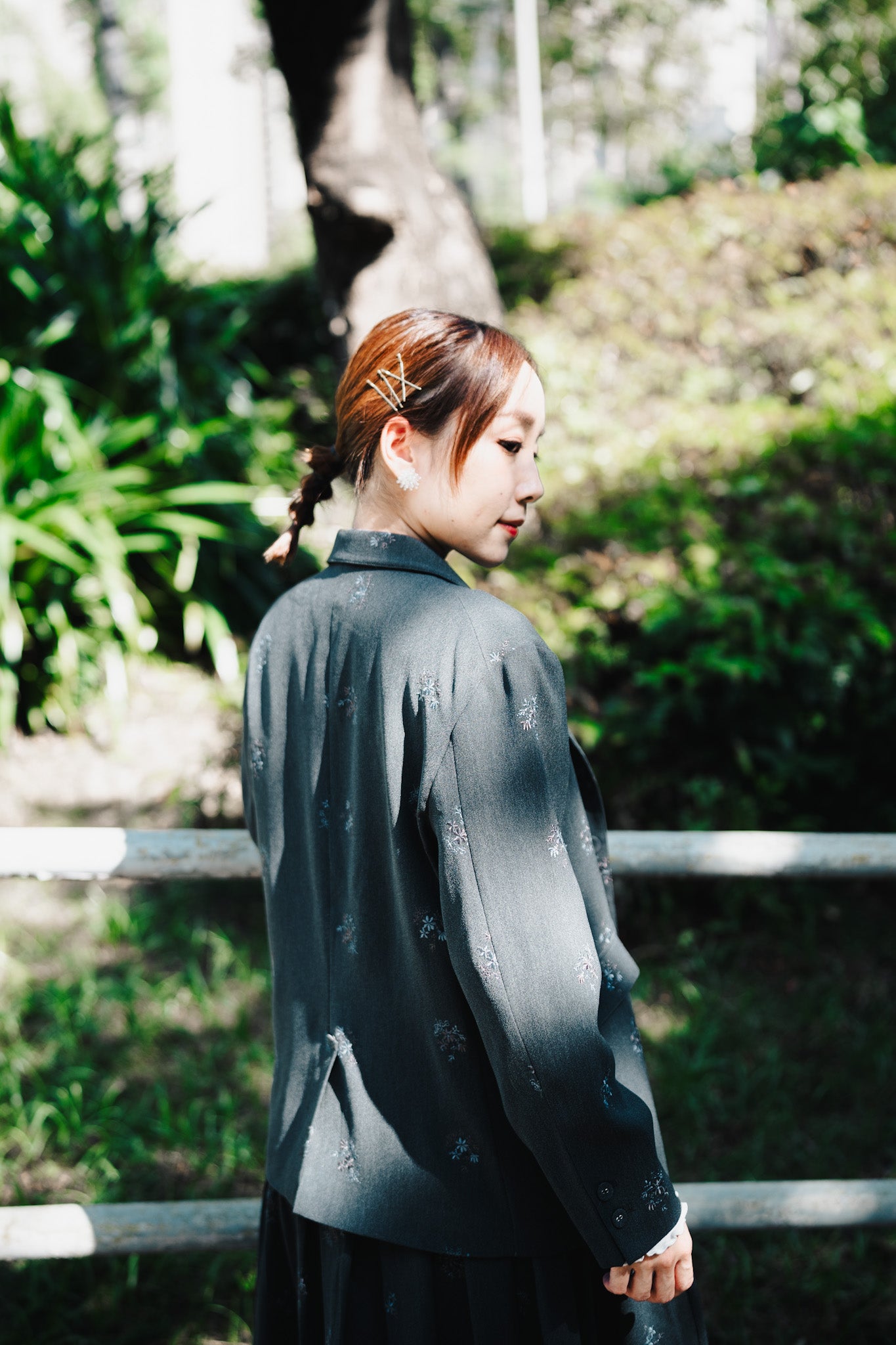 Chaya tailor jacket (charcoal)