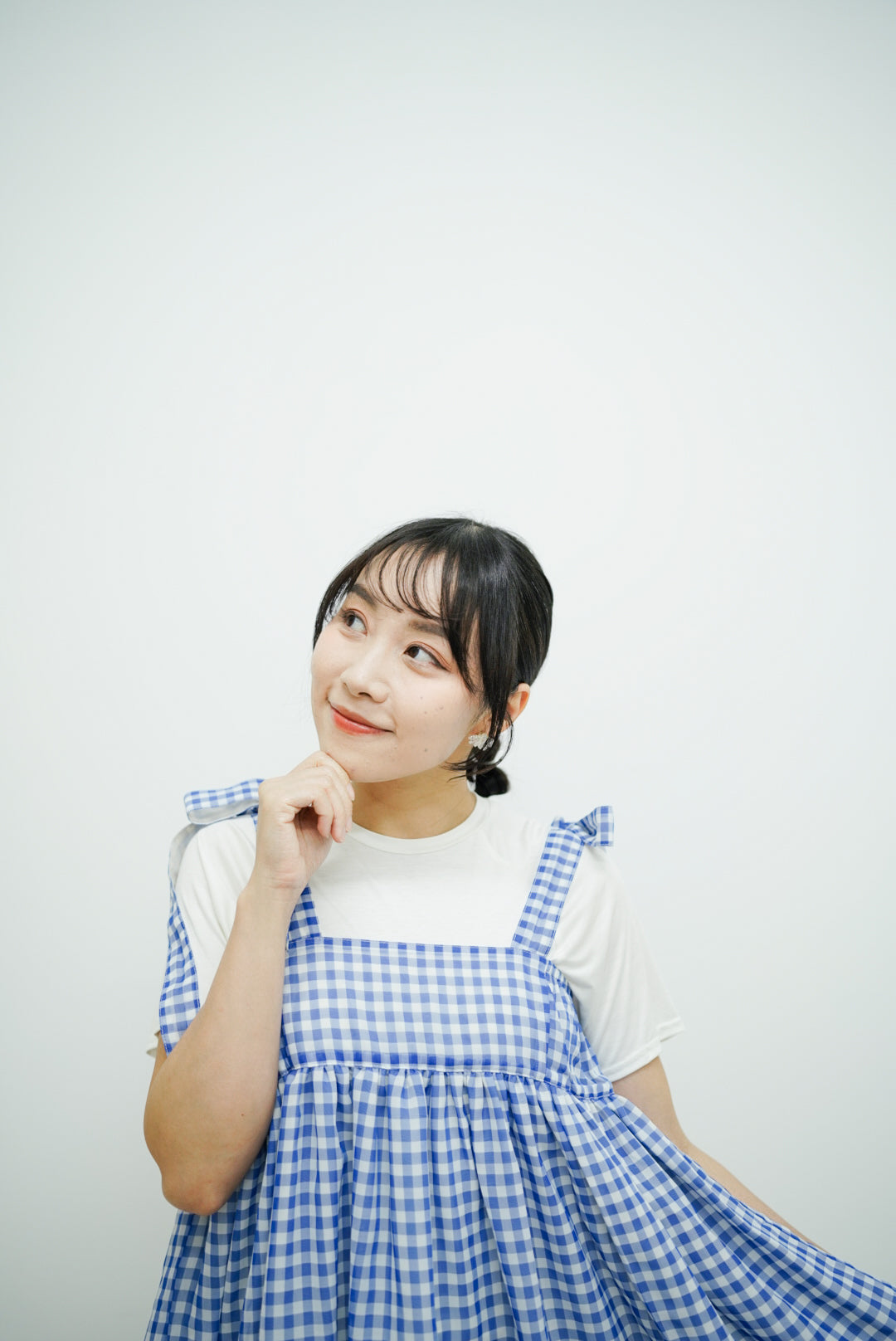Alice Top (Blue checked)