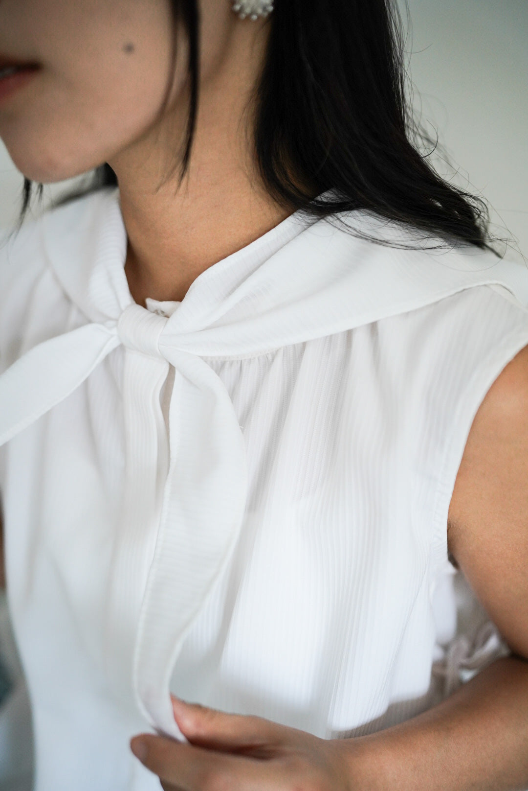 Elsie vest (white)