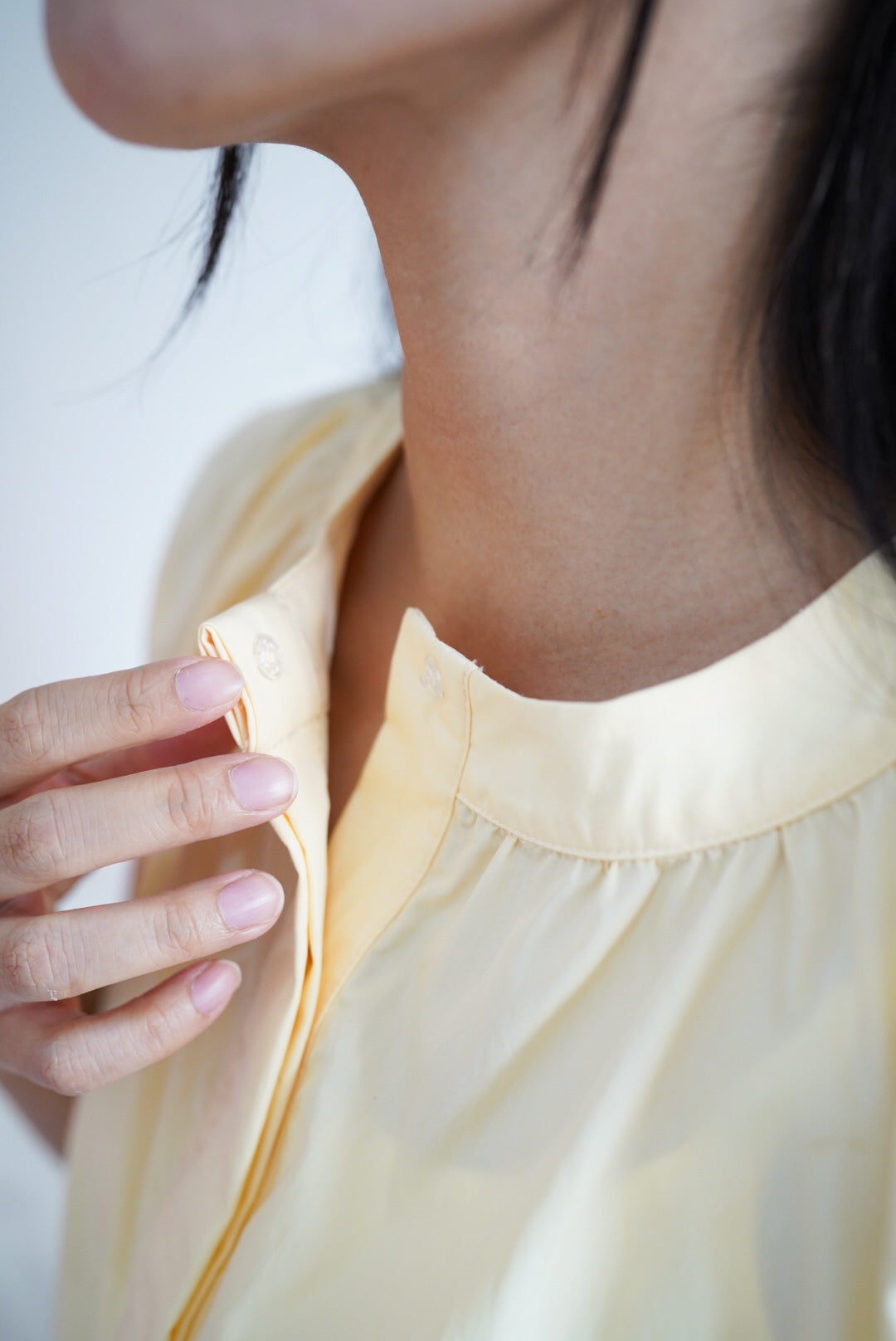 Elsie vest (pale yellow)