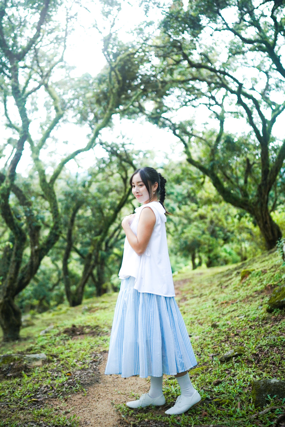 Elsie vest (white)