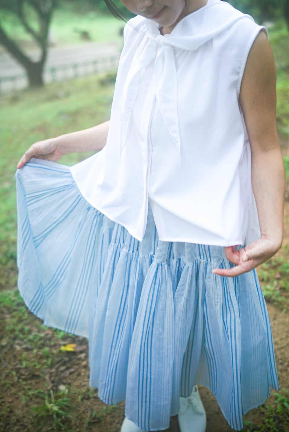 Elsie vest (white)