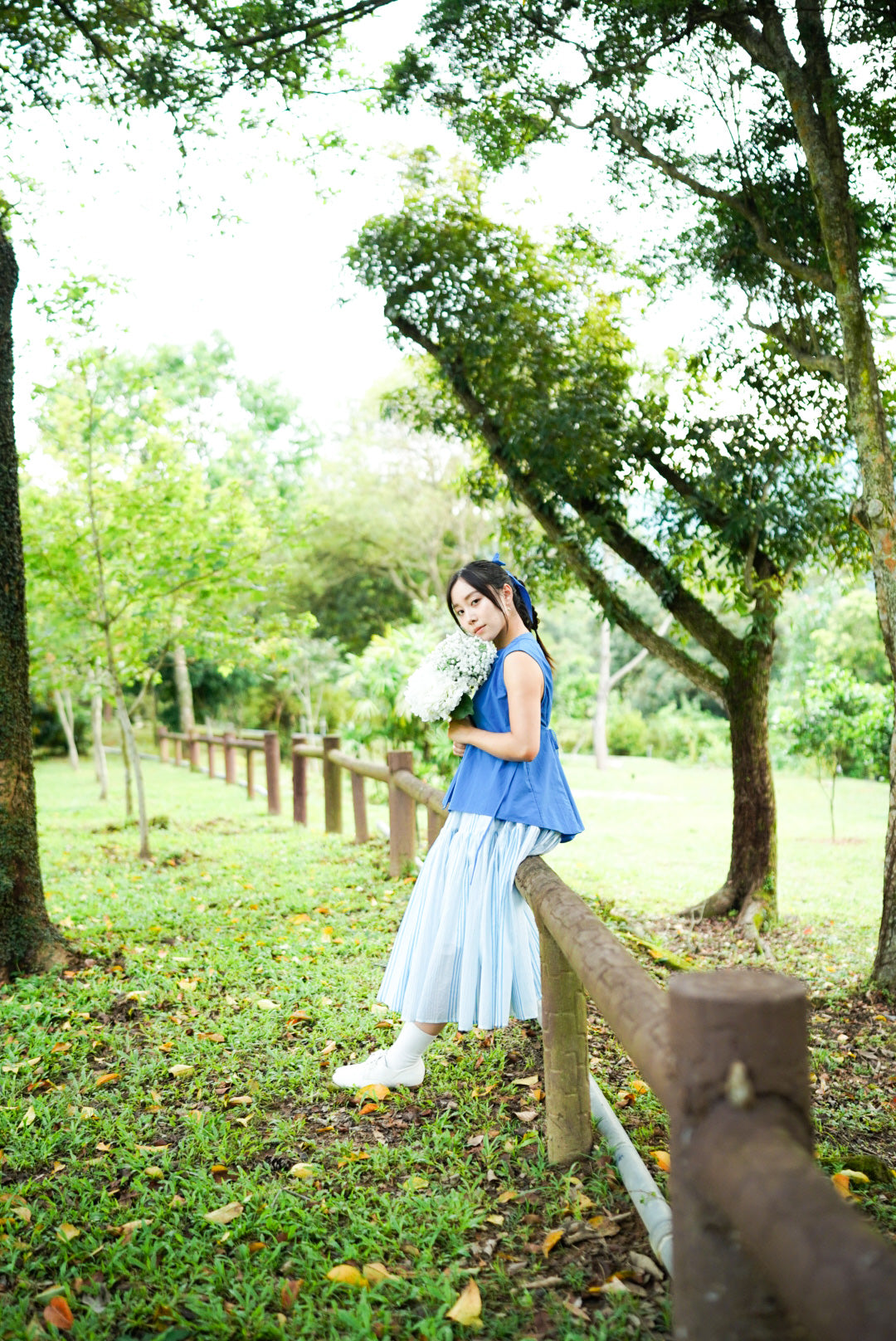 Elsie vest (blue)