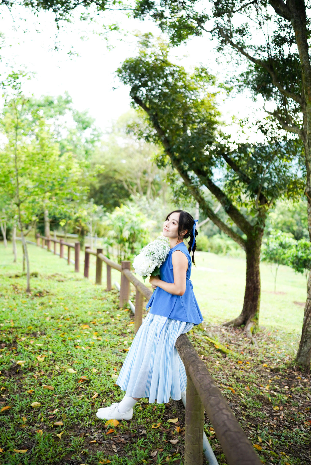 Elsie vest (blue)