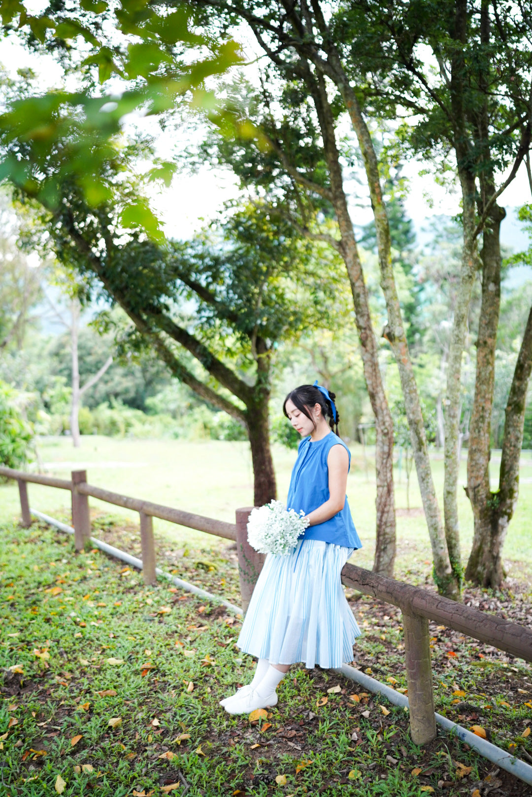 Elsie vest (blue)