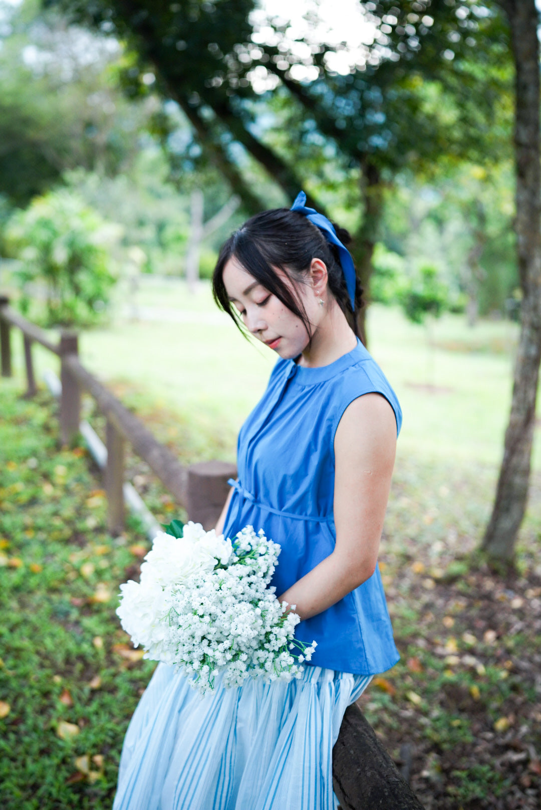 Elsie vest (blue)