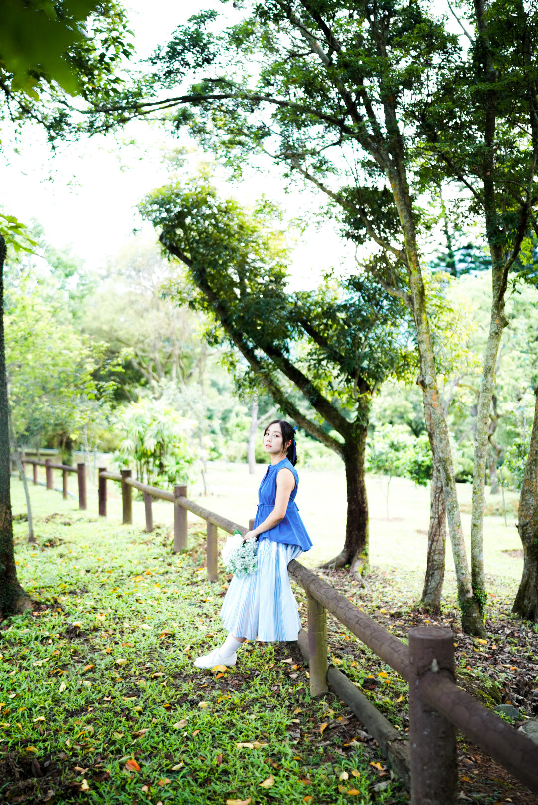 Elsie vest (blue)