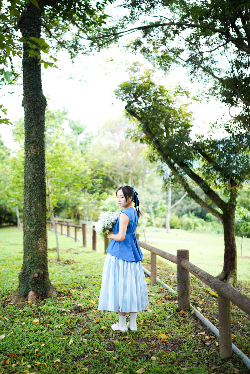 Elsie vest (blue)