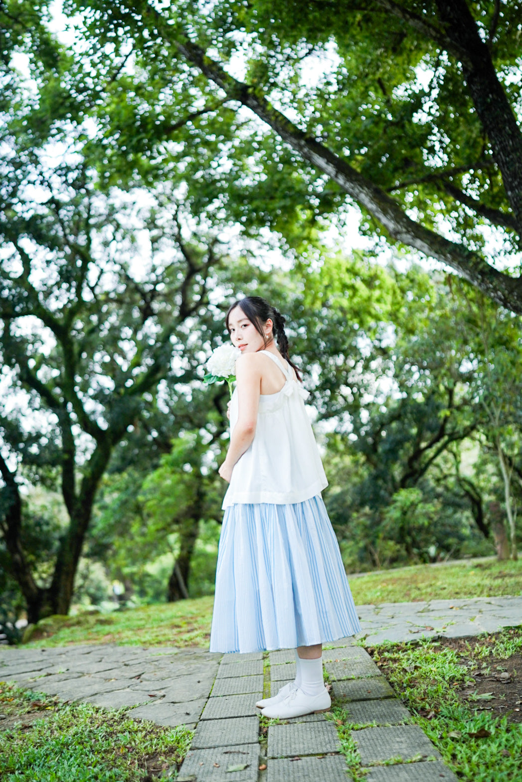 Nina top(white)