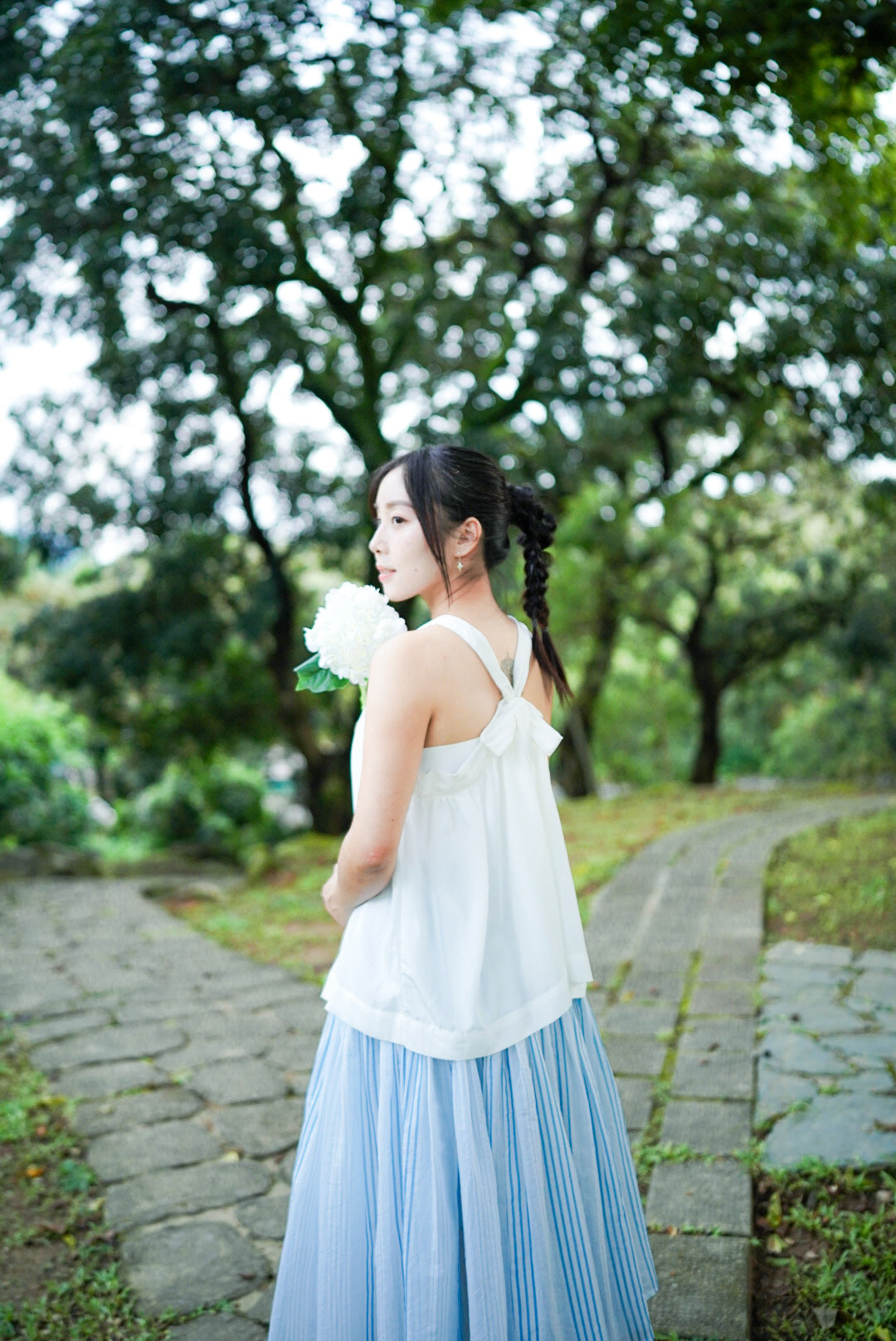 Nina top(white)