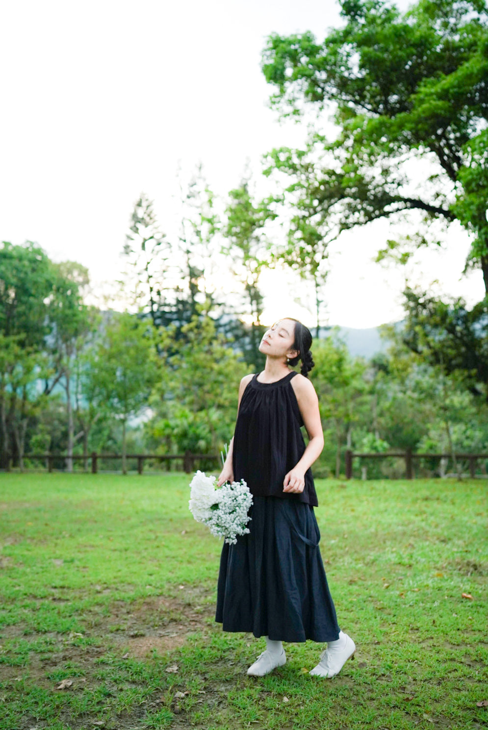 Nina top(black)
