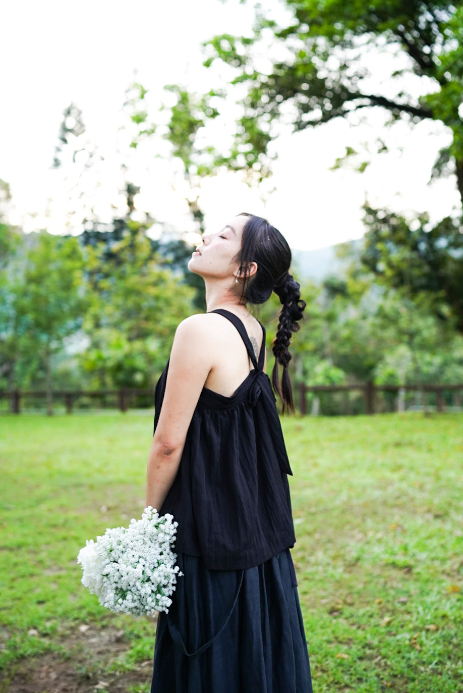 Nina top(black)