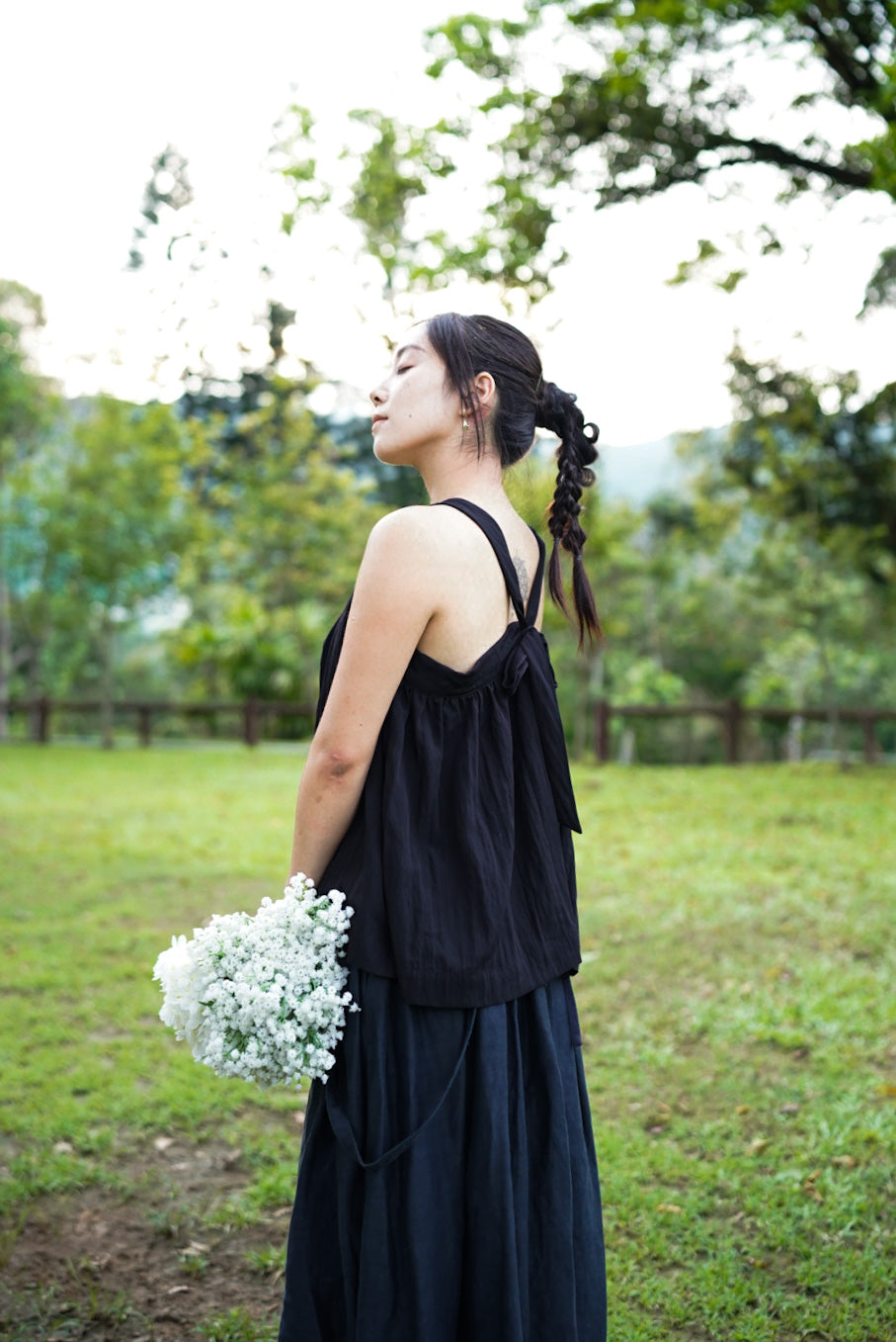 Nina top(black)