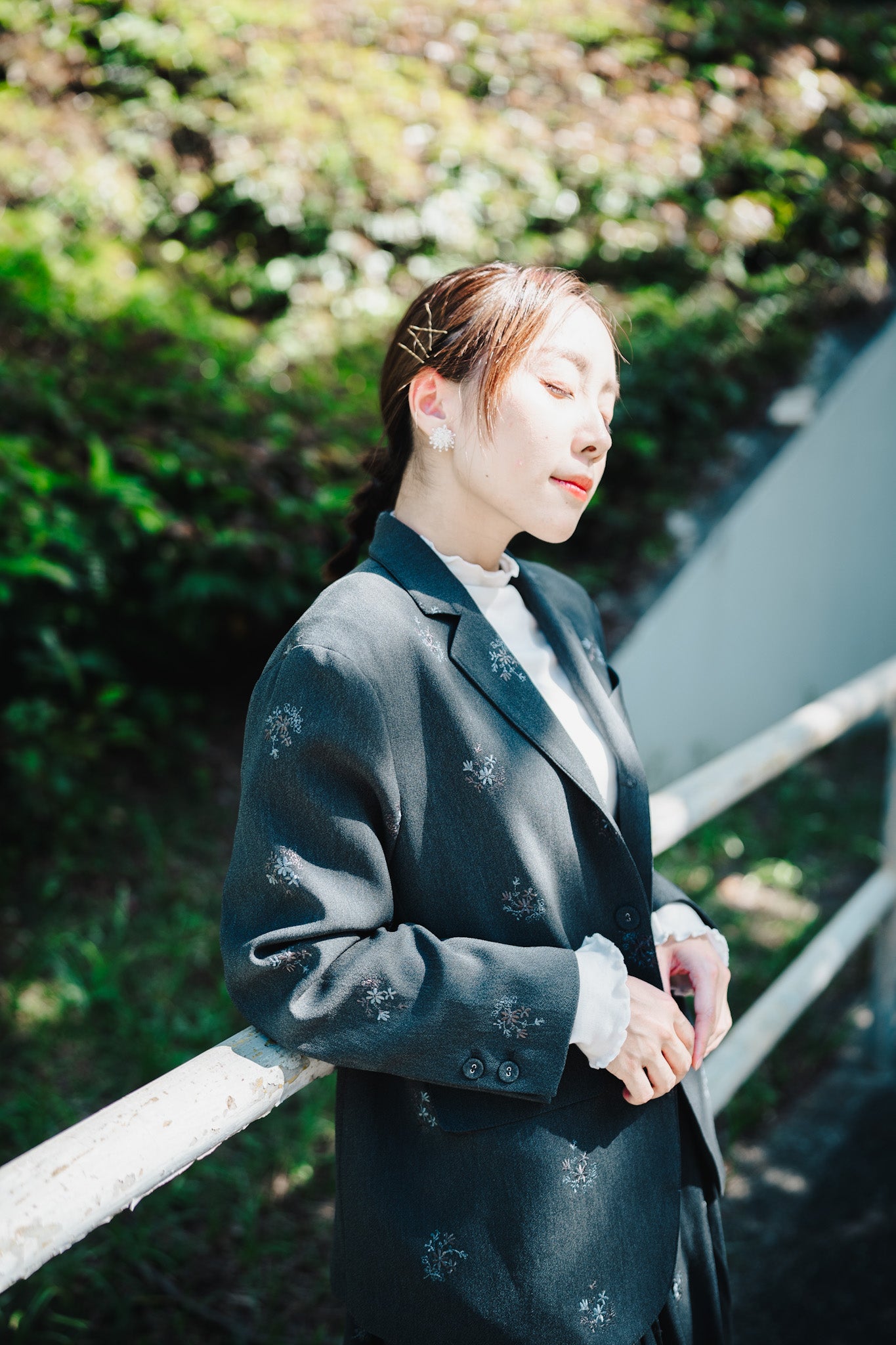 Chaya tailor jacket (dark grey)