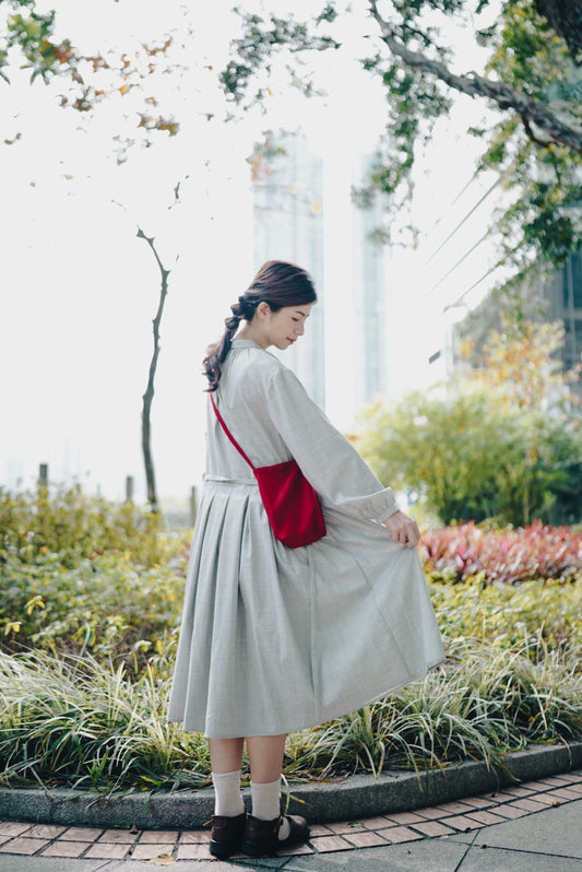 KiKi one piece dress ( light grey)