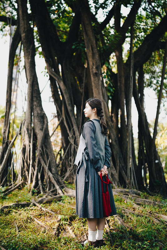 KiKi one piece dress ( dark grey)