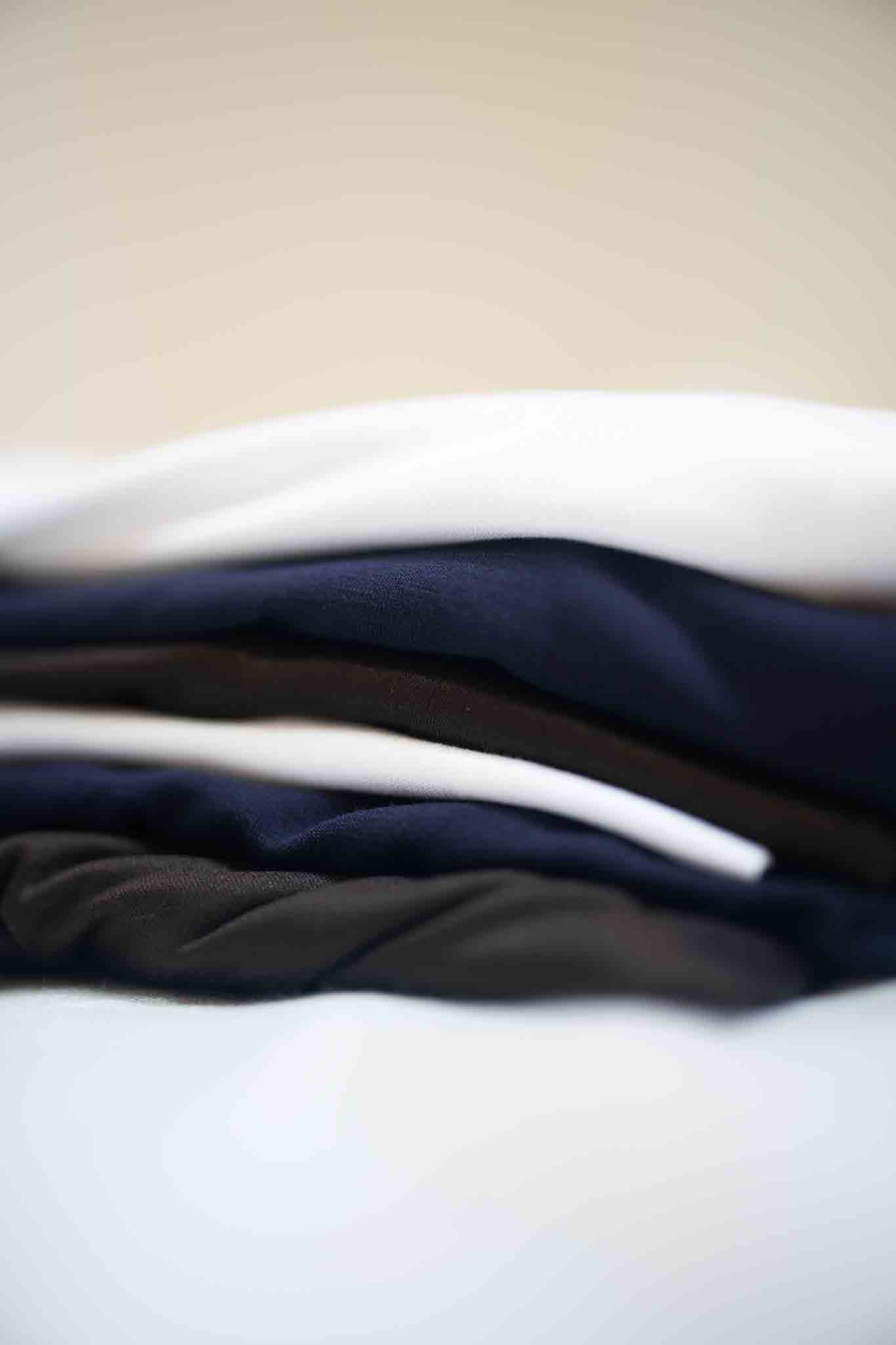 Mona T-shirt(white/navy/chocolate)