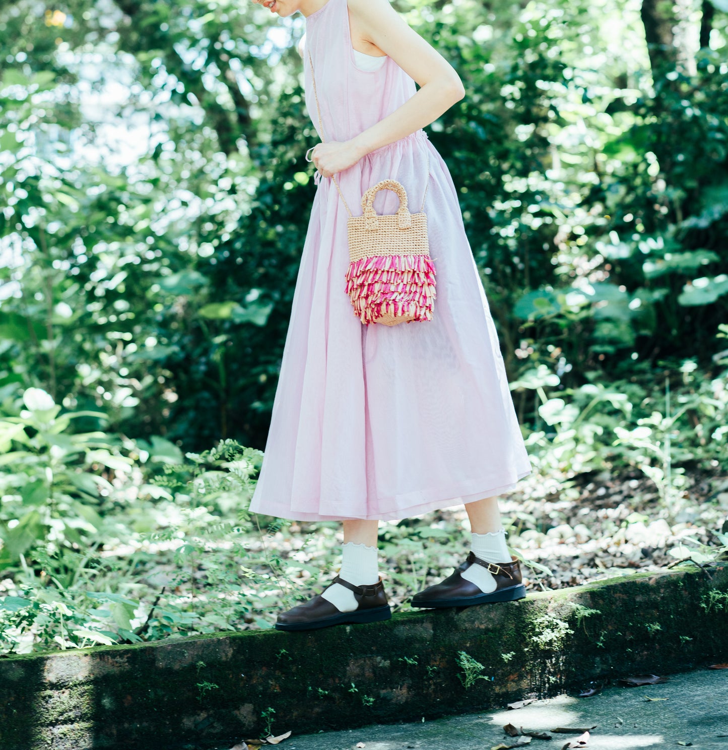 Cinderella One piece(Pink stripe)