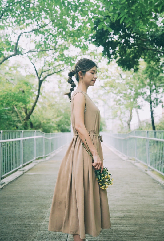 Lara One Piece (Light Khaki)