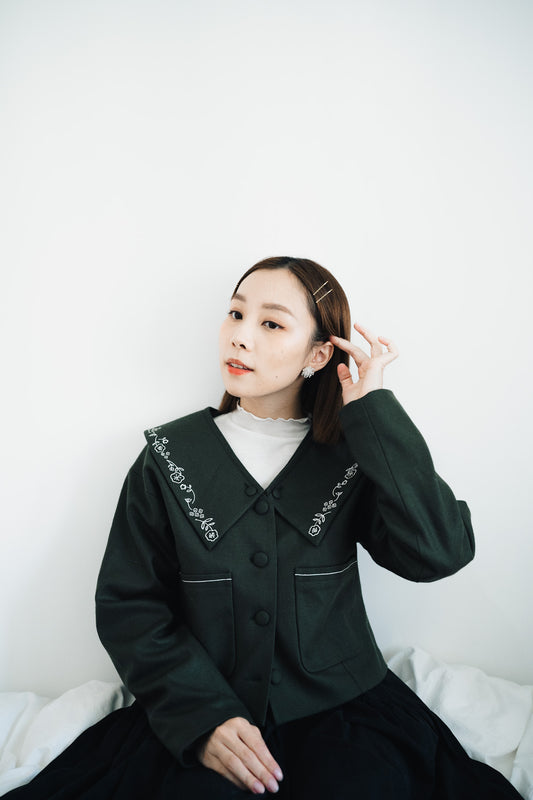 Liz jacket (dark green)