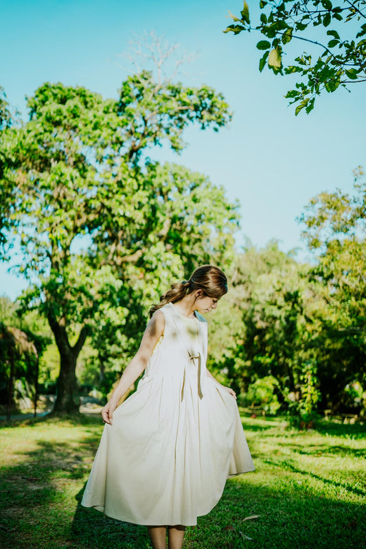 Anna one piece ( 3-ways-light khaki)