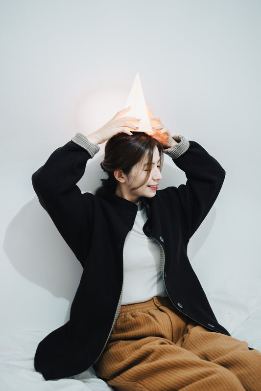 Lauren jacket( brown with blue- khaki checked)