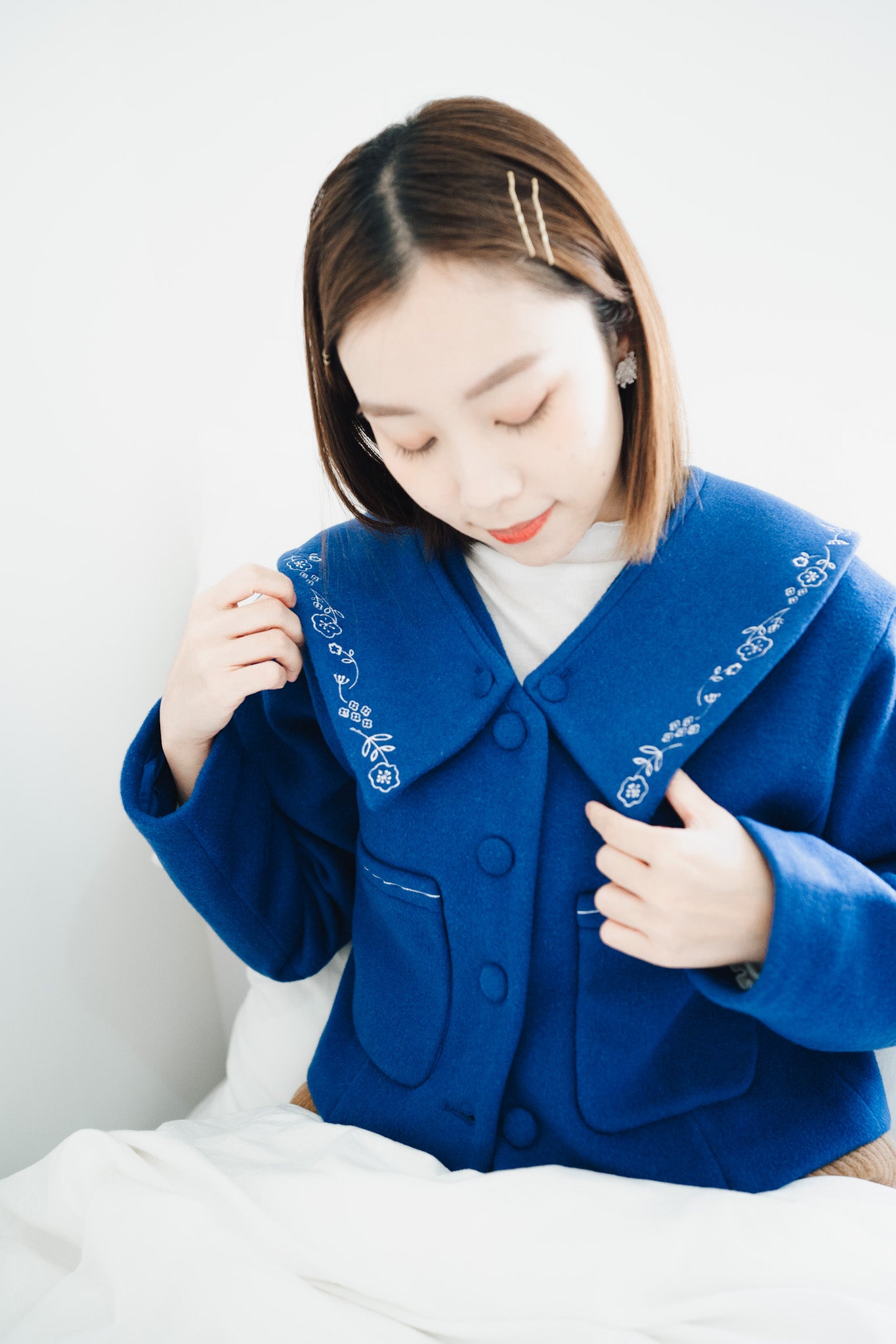 Liz jacket (royal blue)