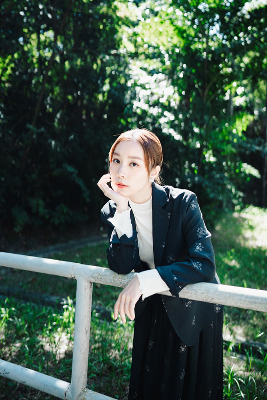 Chaya tailor jacket (charcoal)