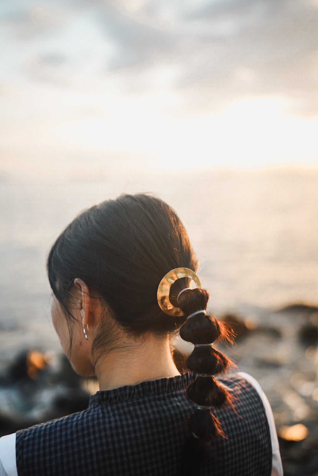 Moonstar hair clip