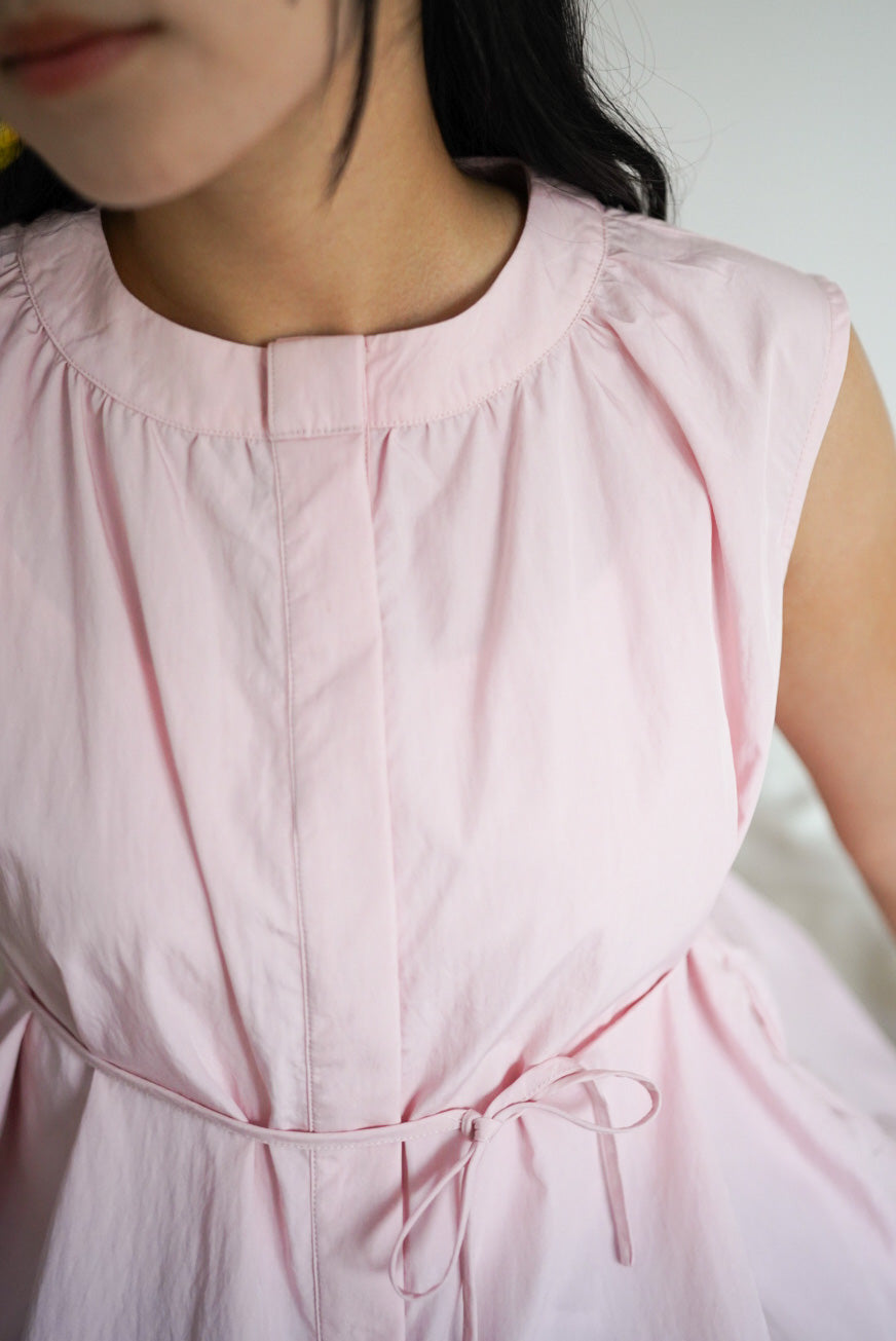Elsie vest (pink)