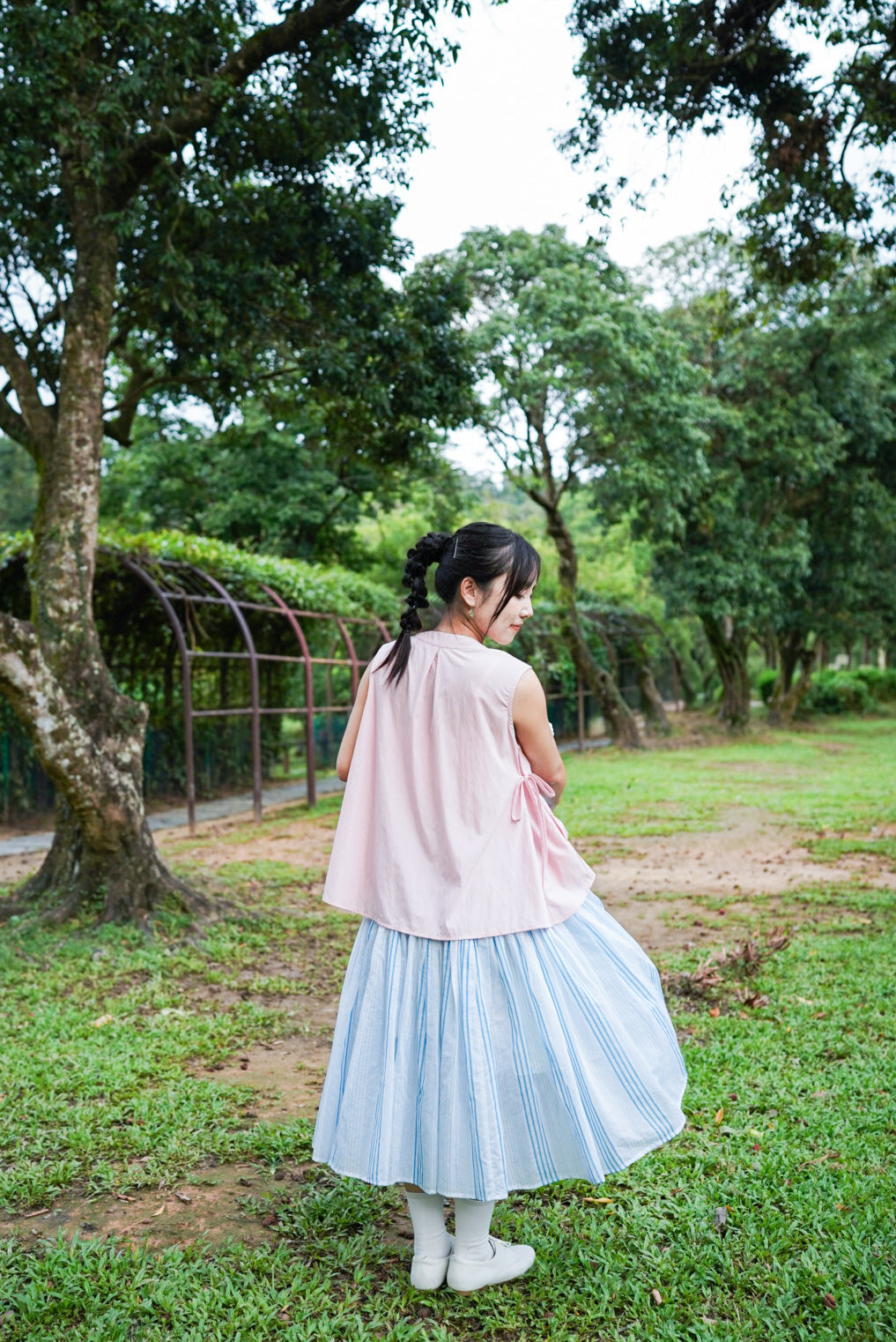 Elsie vest (pink)