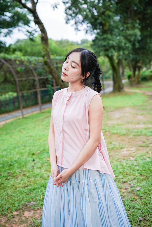 Elsie vest (pink)