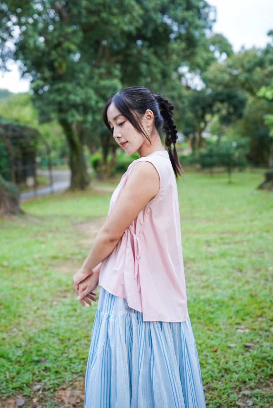 Elsie vest (pink)