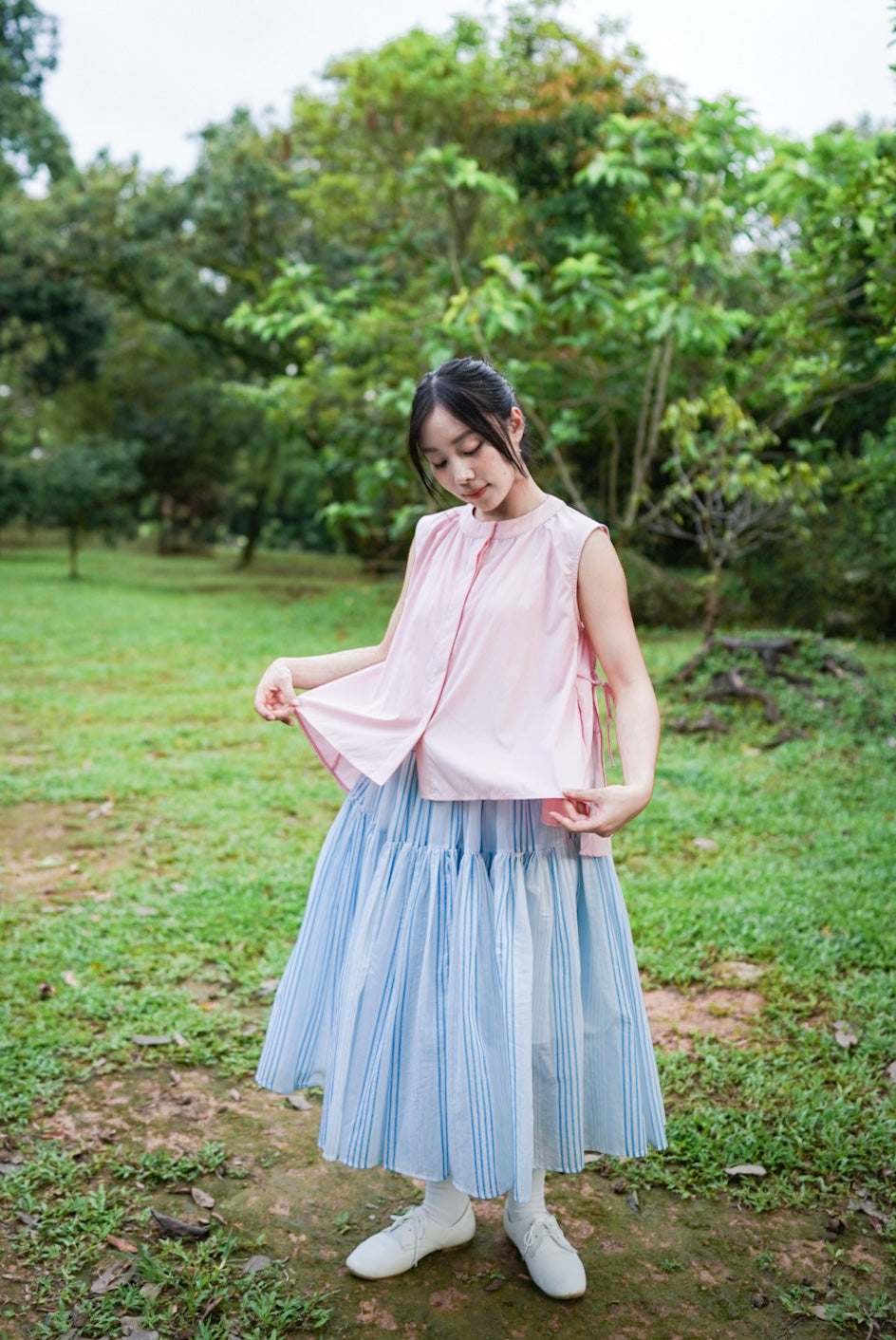 Elsie vest (pink)
