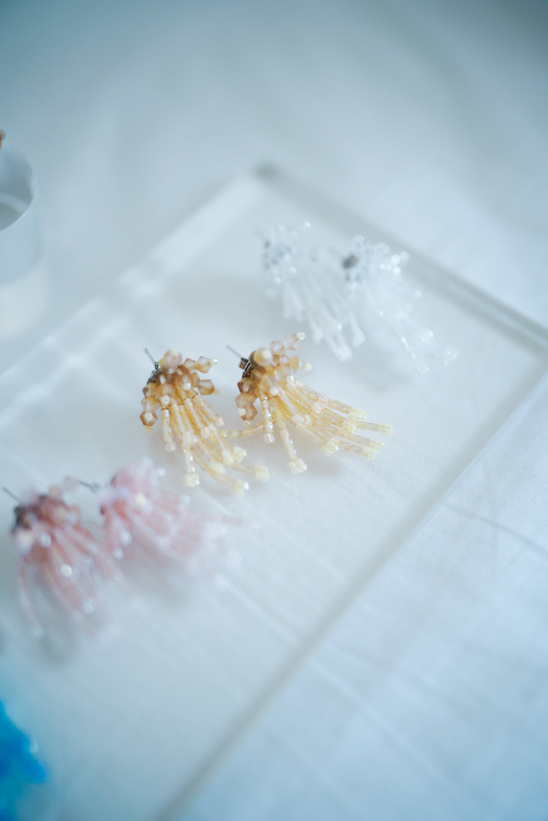 Sparklers earrings II (yellow)