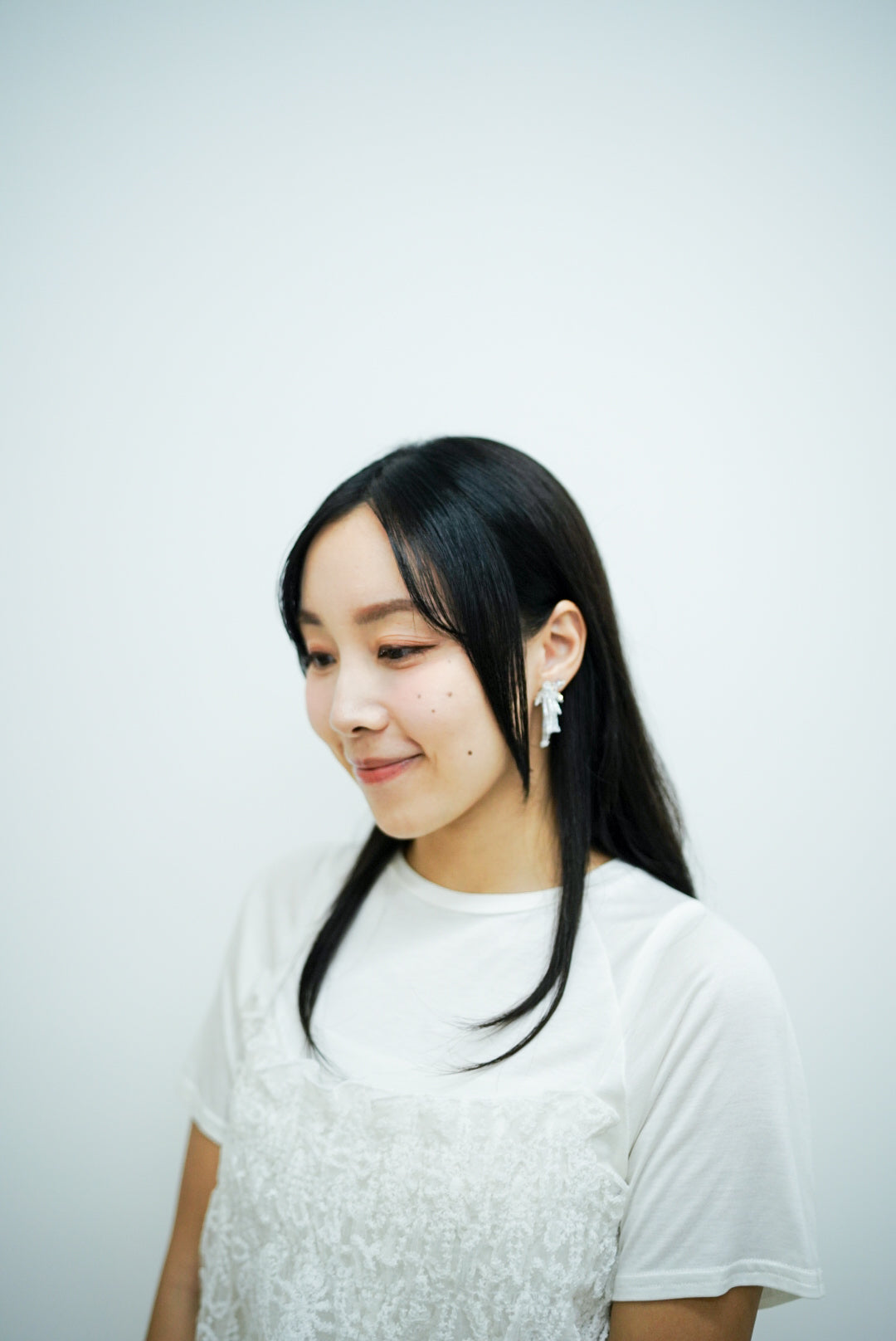 Sparklers earrings II (white)