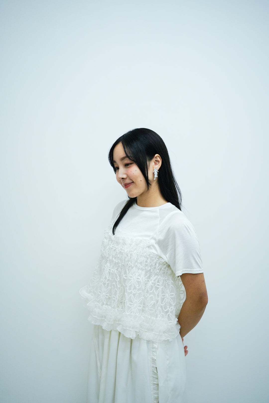 Mavis top ( white )