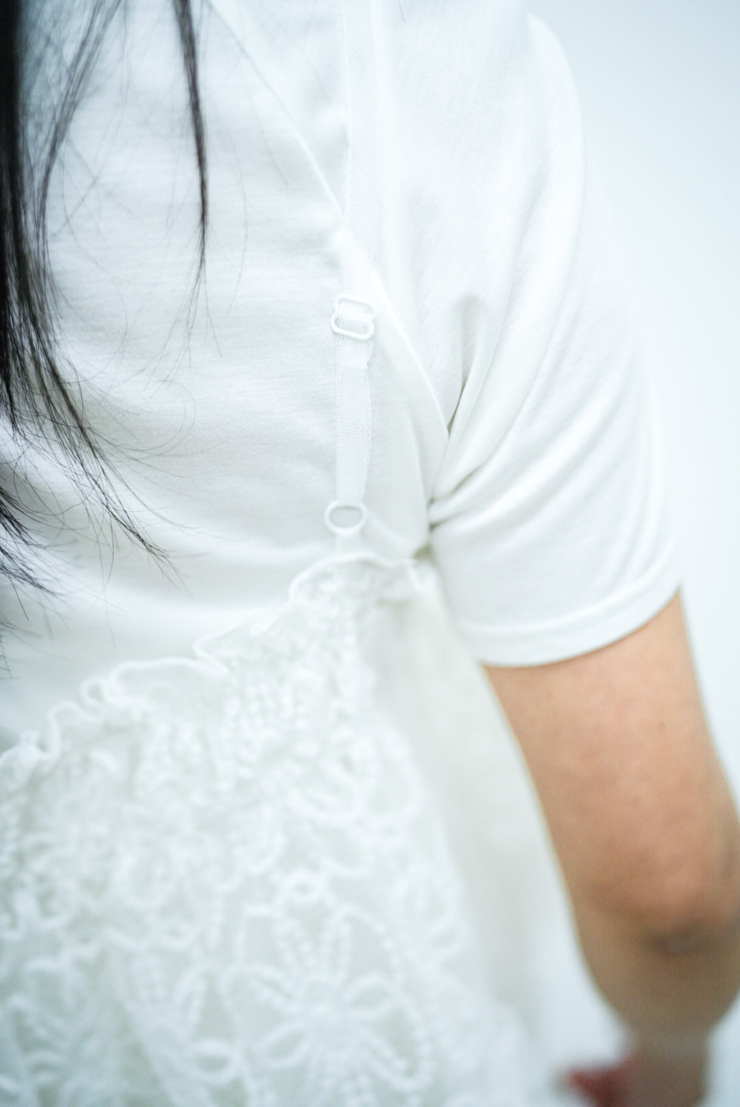 Mavis top ( white )