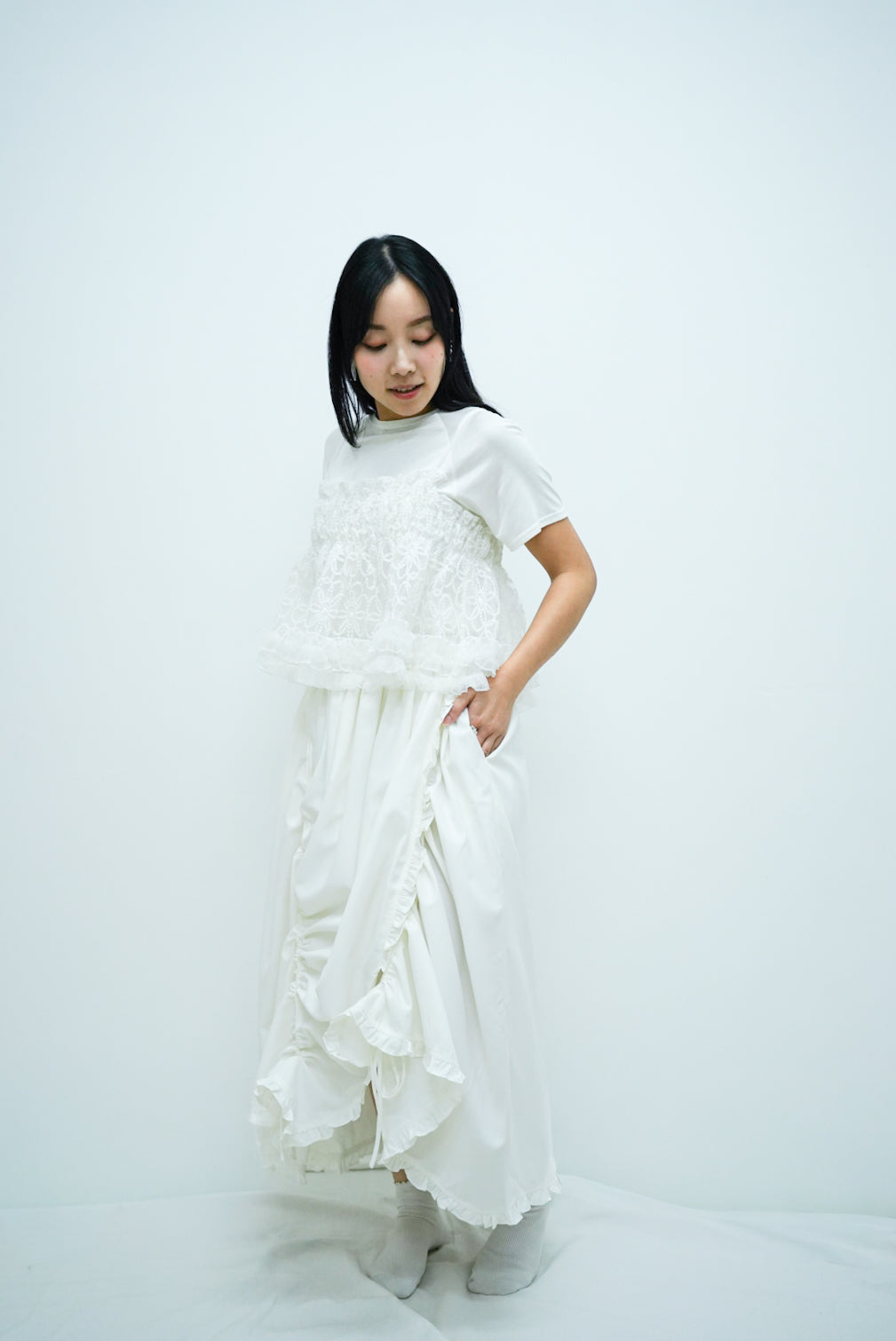 Sally dress ( white )