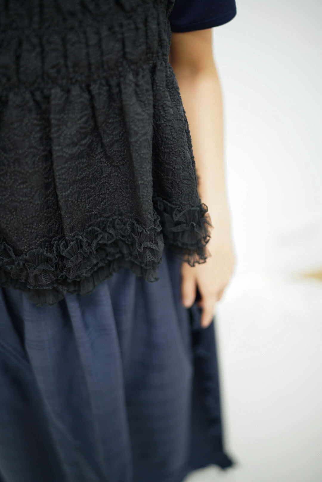 Mavis top ( black )