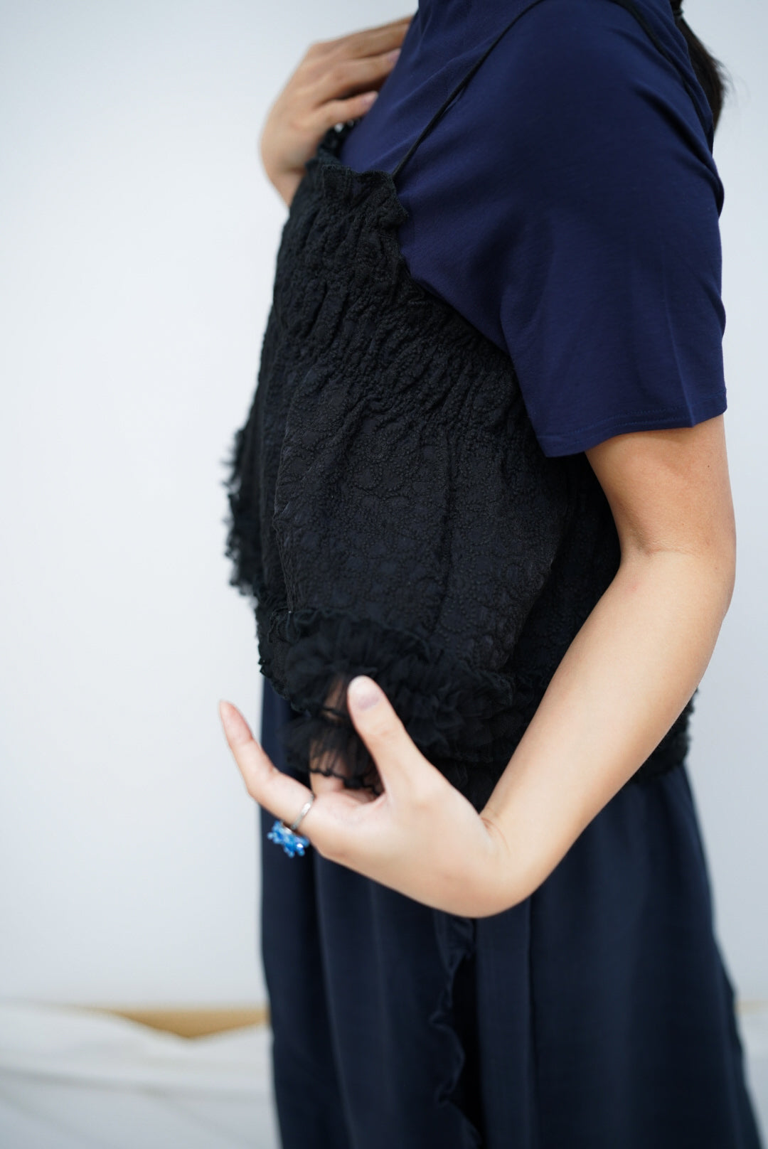 Mavis top ( black )