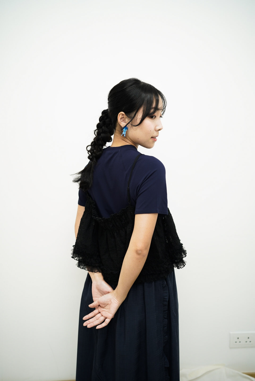 Mavis top ( black )