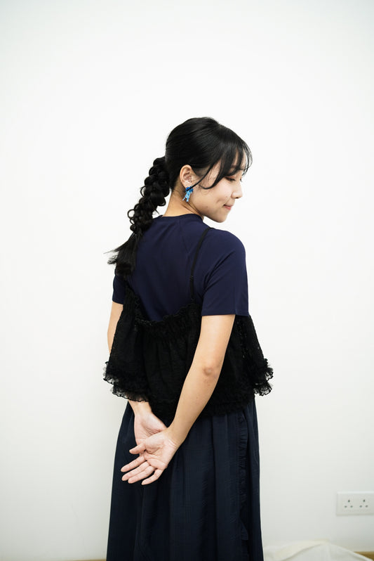 Mavis top ( black )