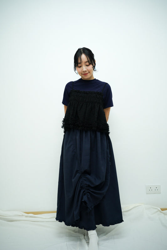 Sally dress ( navy )