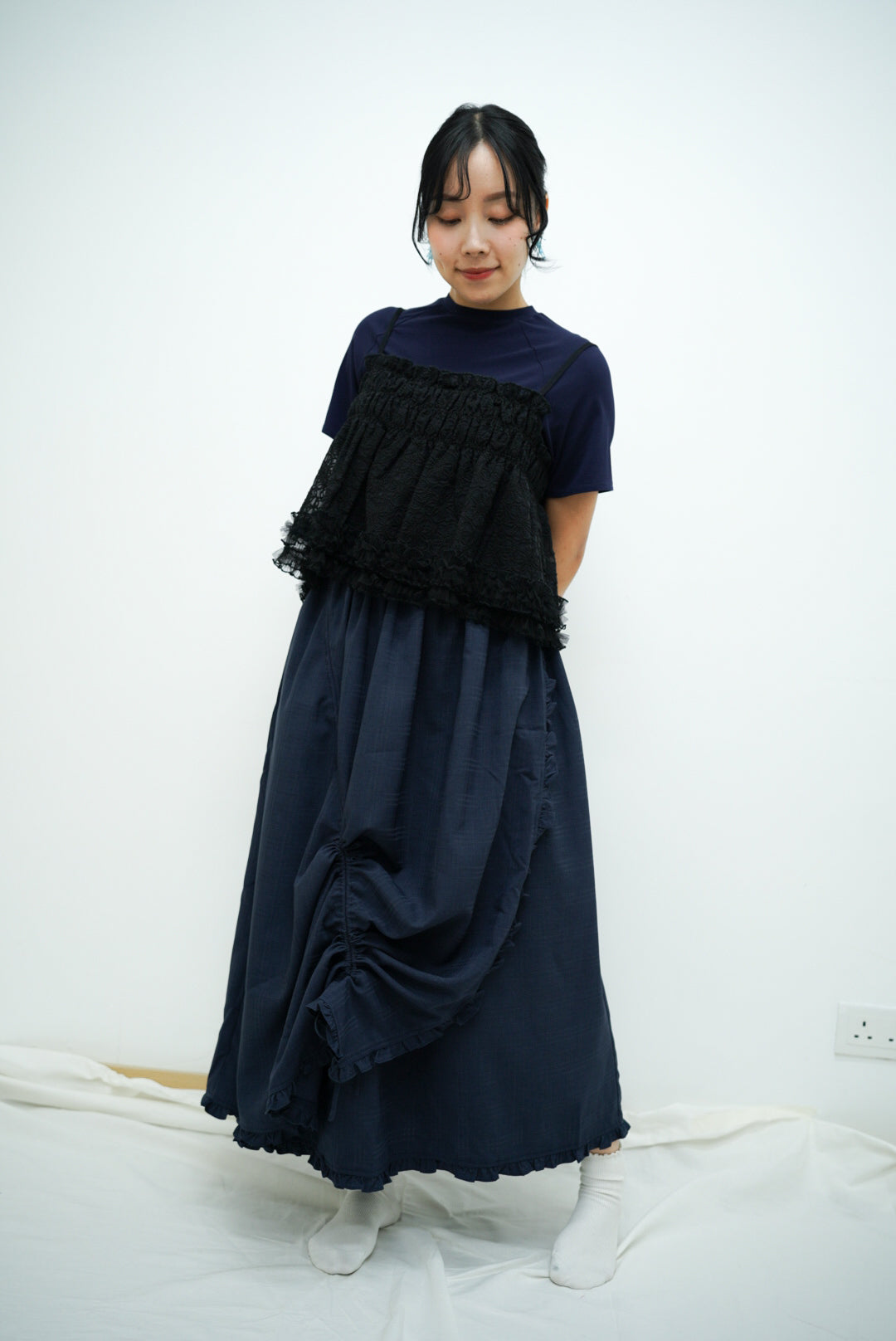 Sally dress ( navy )