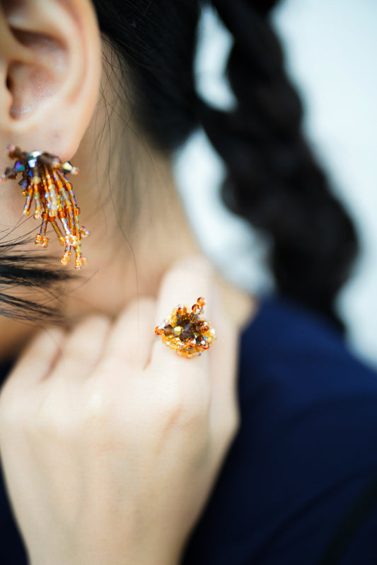 Sparklers ring (brown)