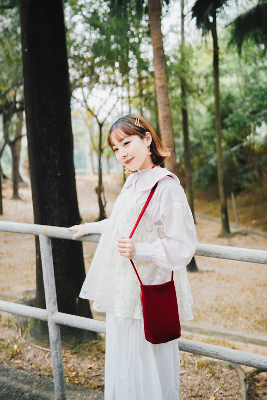 Poppy blouse (2-ways)(light pink)