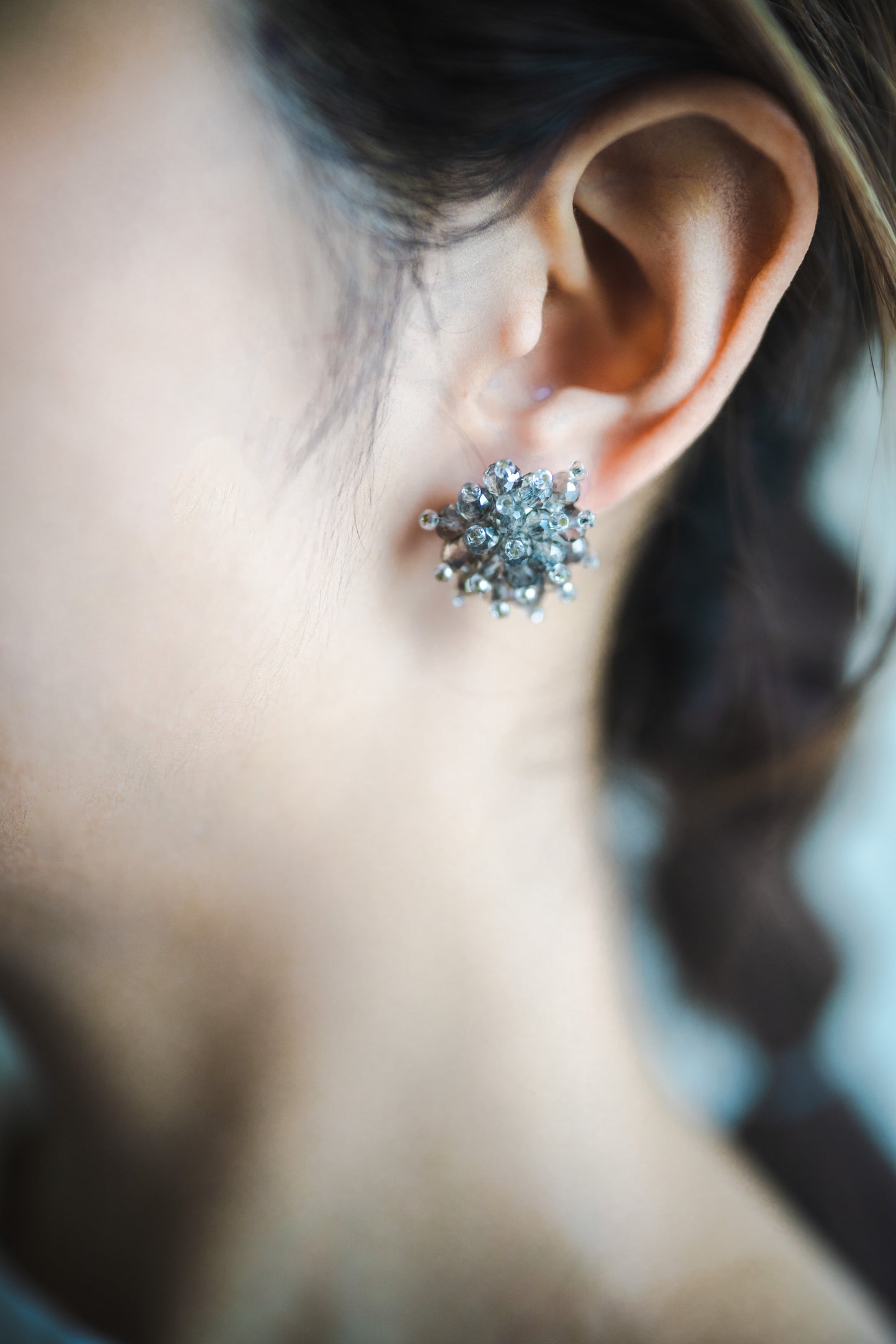 Sparklers earrings ( Sliver)