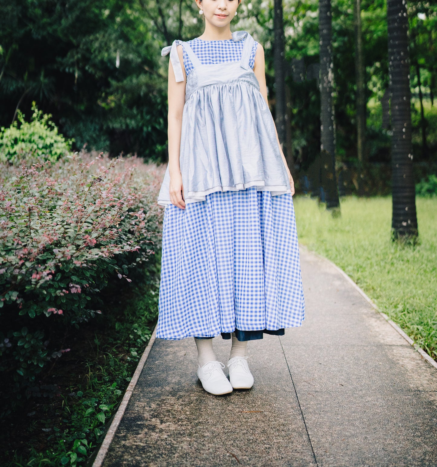 Alice top(blue stripe)