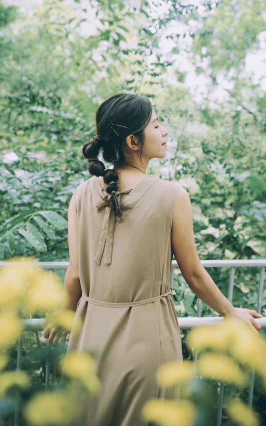 Lara One Piece (Light Khaki)